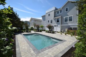 Gunite pools for custom homes on Long Beach Island