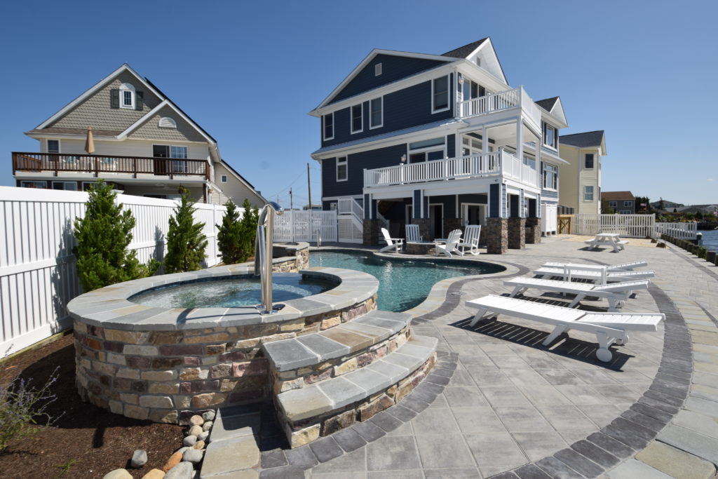 outdoor living custom homes lbi