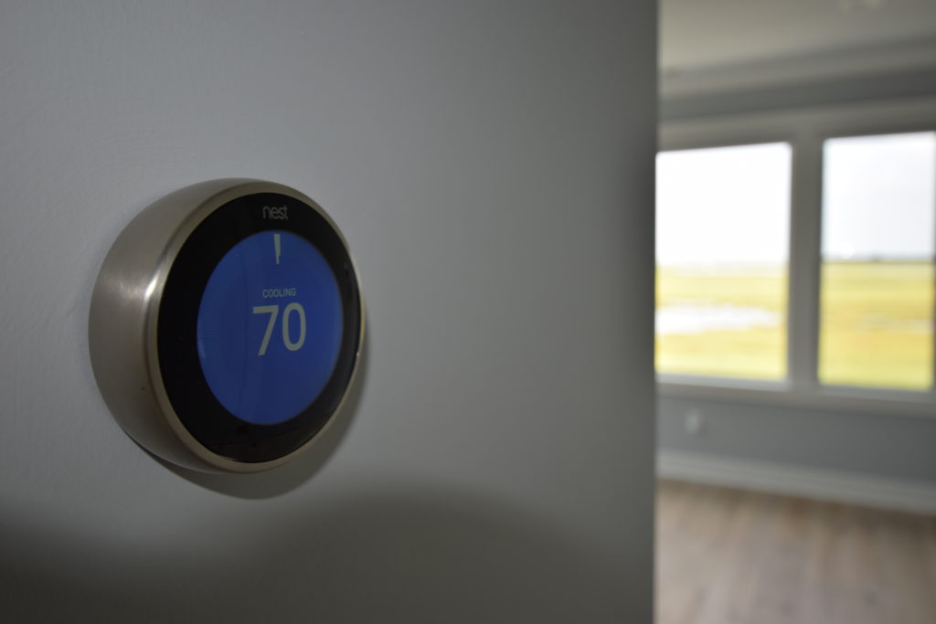LBI Custom Home Builder Nest Thermostat